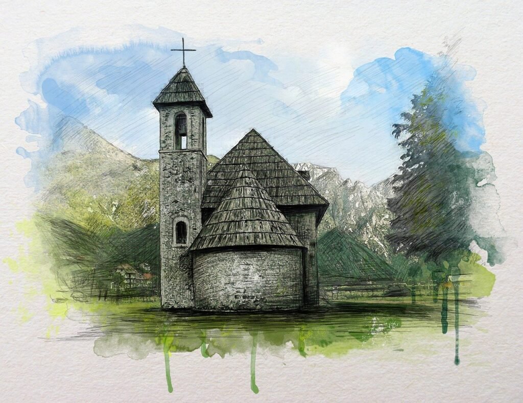 theth, albania, watercolor-4007181.jpg