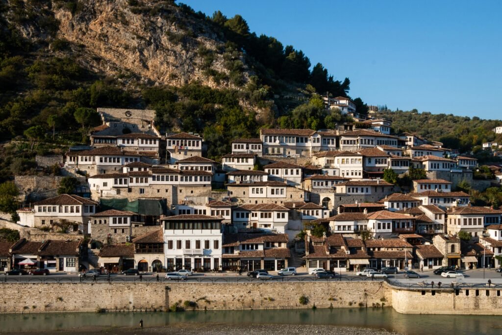 House on Hill in Berat